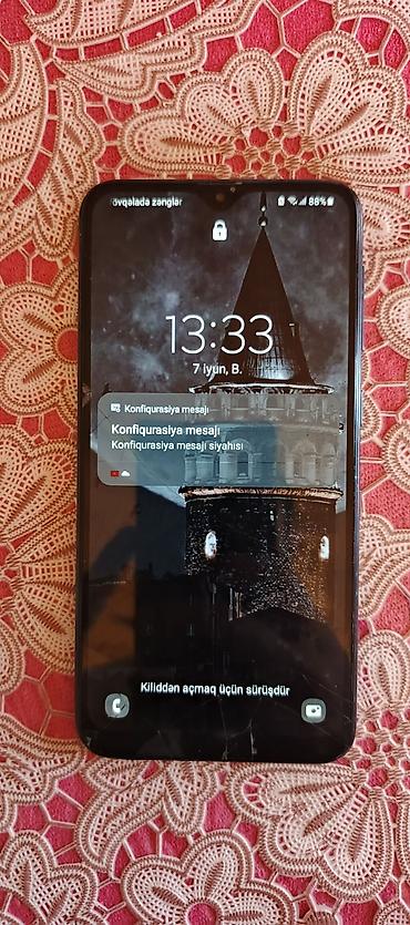 samsung tv ikinci el: Samsung Galaxy A10, 32 GB, rəng - Qara, İki sim kartlı — 1