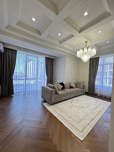 Продажа квартир: 3 комнаты, 109 м², Асанбай мкр Элитка, 2 этаж, Дизайнерский ремонт — 2
