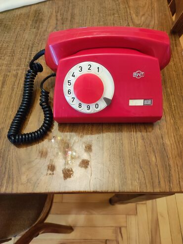 antik telefon: Stasionar telefon Simli, İşlənmiş, Ünvandan götürmə