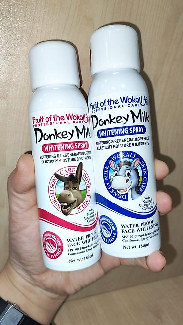Məhsul: Fruit of the Wokali Donkey Milk Whitening Spray - Növ