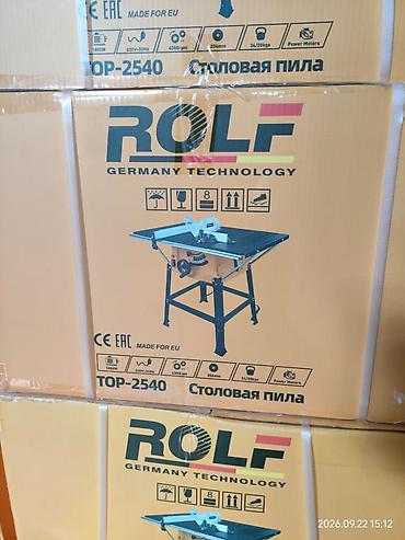 стол для фрезера: Настольная циркулярная пила ROLF TOP-2540 Ключевые характеристики — 1