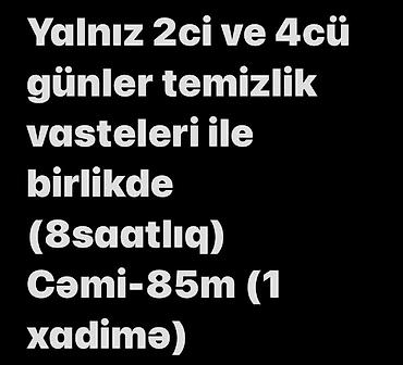 Təmizlik: Təmizlik | Evlər, Həyətlər, Ofislər | Çılçıraqların yuyulması və təmizlənməsi, Pəncərələrin, fasadların yuyulması, Təmirdən sonra təmizlik — 6