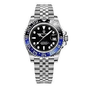 Ručni satovi: PAGANI DESIGN PD-1662 NH34 GMT -BATMAN- Rolex GMT-Master II Potpuno — 5