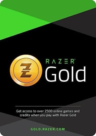 Razer Gold Global Hədiyyə Kartları (PIN Kodları)! Oyunlarda və lalafo.az -da Razer Gold Global Hədiyyə Kartları (PIN Kodları)! Oyunlarda və