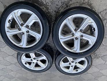 gray f15: Комплект из 4 литых дисков Hyundai с шинами. Характеристики: - — 2