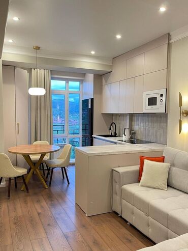 продаю кв кызыл аскер: 2 комнаты, 46 м², Элитка, 12 этаж, Дизайнерский ремонт