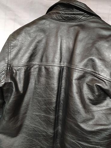 ženske kaubojke: Muška kožna jakna LEATHER COLLECTION - Veličina 52 (L/XL) - Odlična! — 3