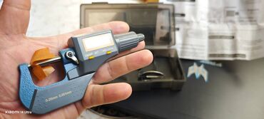 Digər texniki əl alətləri: Elektron mikrometr. Ölçmə imkanı :00-25 mm Tamamilə yenidir, istifadə — 2