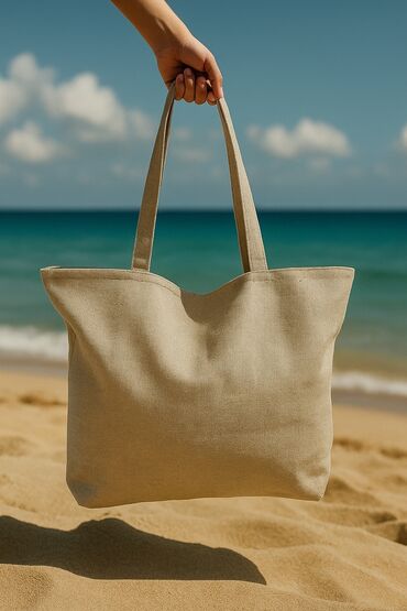 Шопперы: Сумка-шоппер с принтом парусника, плывущего по морю с видом на горы — 12