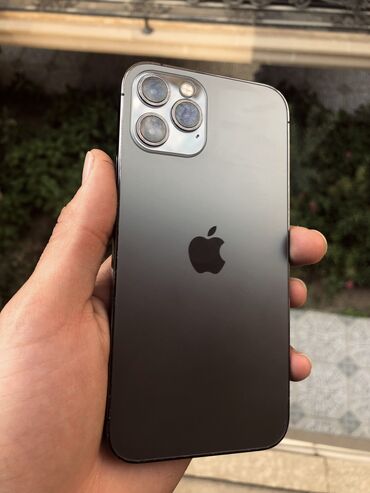 iphone 7 korpus: IPhone 12 Pro, 128 GB, Graphite, Simsiz şarj, Face ID