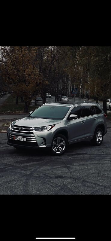 Toyota: Toyota Highlander: 2019 г., 3.5 л, Автомат, Бензин