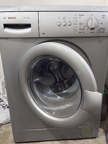 aspirator bosch: Paltaryuyan maşın Bosch, 5 kq, İşlənmiş, Avtomat, Qurutmasız, Ünvandan götürmə — 3