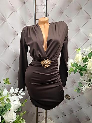 Haljine: Elegantne mini haljine sa dugim rukavima – više modela — 9