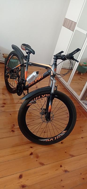 Velosipedlər: STELSPORT dağ velosipedi 26 lıq - Çərçivə: yüngül alaşımlı, idman — 1