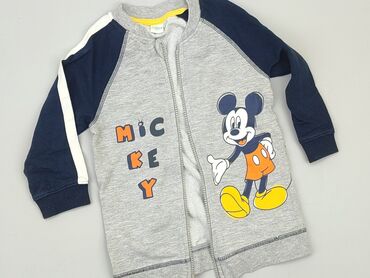 sukienki boho na lato: Sweatshirt, Disney, 2-3 years, 92-98 cm, condition - Good