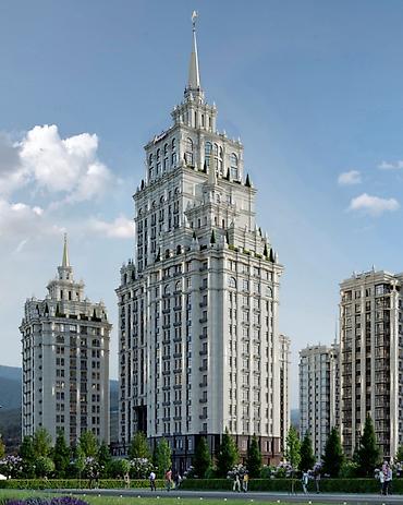 kva: 4 комнаты, 164 м², Асанбай мкр Элитка, 5 этаж, ПСО (под самоотделку) — 2