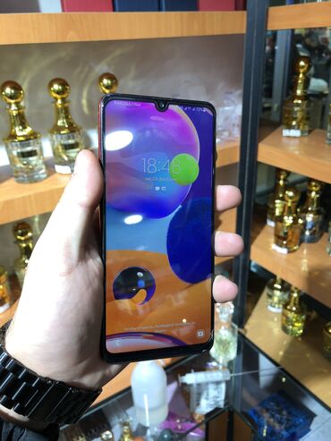 samsung a0: Samsung Galaxy A31, 128 GB, rəng - Qırmızı, Barmaq izi, İki sim kartlı