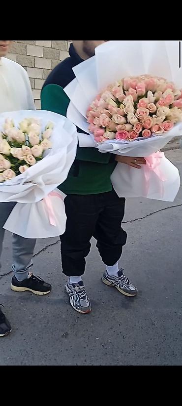 Цветы и букеты: Акция‼️‼️‼️101 и 51 роза букет 💐 любое оформление в подарок 🌹акция — 2