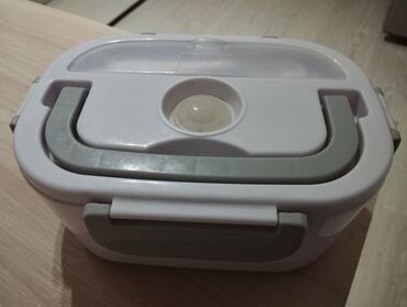 пищевой термос для еды с контейнерами: Пищевой контейнер, цвет - Серый, Самовывоз