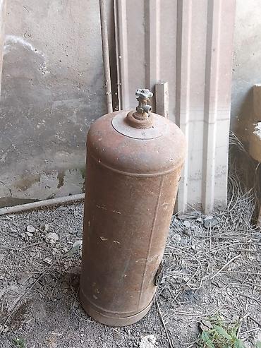 arqon qazı: Metaldan hazırlanmış köhnə tip qaz balonu - Material: qalın divarlı — 1