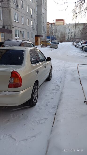 Hyundai: Hyundai Accent: 2007 г., 1.6 л, Механика, Бензин, Седан