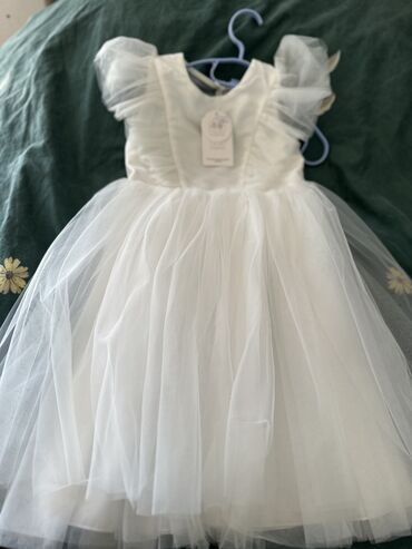 мусульманское свадебное платье: Детское платье, цвет - Белый, Новый