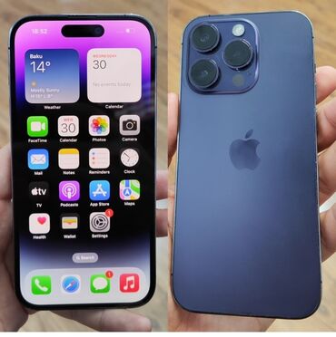 Apple iPhone: IPhone 14 Pro, Deep Purple, Face ID
