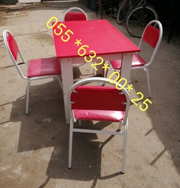 Bağ, çöl masa və oturacaq dəstləri: Stol stul desti anbardan satiş. Hər ÖICUDƏ SİFARİŞ Edə bilərsiniz — 18