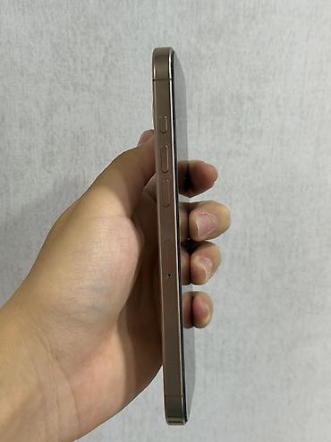 apple studio: IPhone 16 Pro Max, Б/у, 256 ГБ, Desert Titanium, 95 % — 6