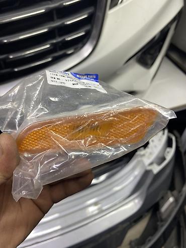 Отражатели: Отражатель переднего бампера (левый) для Hyundai Sonata 2020 (USA — 1