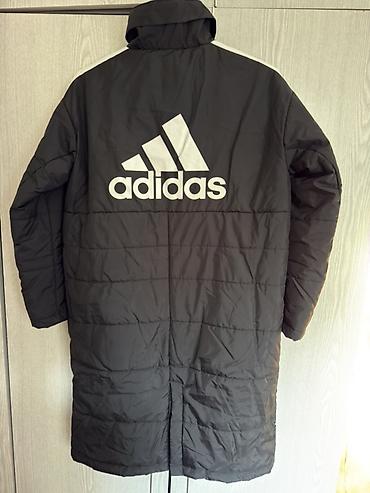nike tech fleec: Длинная стёганая куртка-пуховик Adidas Размер на рост 150см - Цвет — 2
