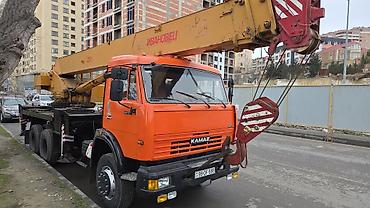 maz kran satilir: KAMAZ əsaslı “İvanovets” avtokran – 25 ton - Daşıyıcı: KAMAZ, 6x4 — 3