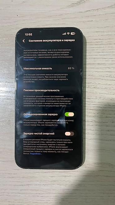 canon 2520: IPhone 13 Pro Max, Б/у, 128 ГБ, Alpine Green, Чехол, 83 % — 6