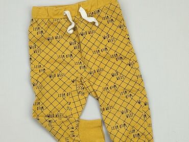 dresy legginsy: Spodnie dresowe, 9-12 m, stan - Dobry