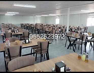 Restoran mebeli: Salam bitun növü restoran qafe evlər baxa üçün stol stul sexdə — 9