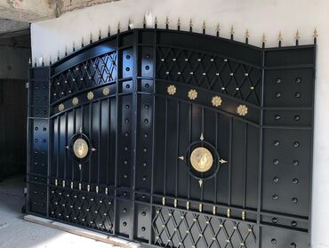 Həyət darvazaları: Metal EN MMC olaraq istədiyiniz forma və ölçüde demir işlerinin -da lalafo.az — 21 Həyət darvazaları: Metal EN MMC olaraq istədiyiniz forma və ölçüde demir işlerinin — 21