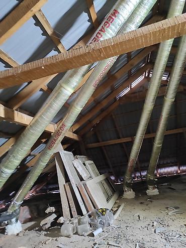 Установка вытяжек и вентиляции: Вентиляция частных домов помещений цеха без грязи пылесосом — 15