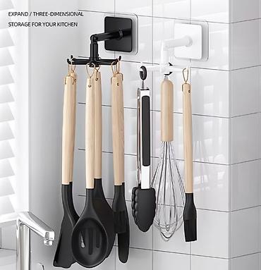 divar asilqan: 360° dönən mətbəx asılqanı – yerə qənaət 🧑‍🍳 Mətbəxdə səliqə və — 6