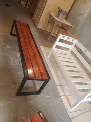 мебель для сауны: Скамейка в стиле лофт в наличии и на заказ