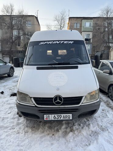 Транспорт: Mercedes-Benz Sprinter: 2002 г., 2.9 л, Механика, Бензин, Бус