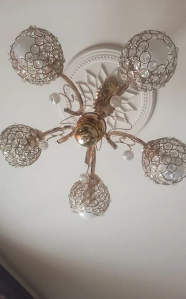 Mücrülər: Çılçıraq, 5 lampa, Metal