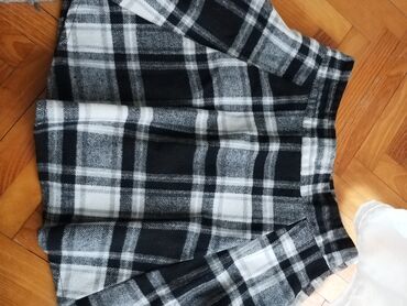 suknja sa kaisem: S (EU 36), Mini, bоја - Šareno
