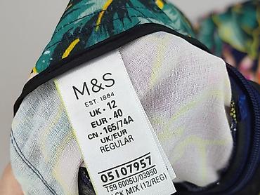 marks and m: Marks & Spencer, Spodnie materiałowe damskie, rozmiar L — 5