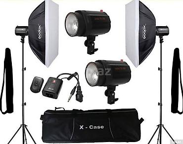 softbox: Peşəkar studiya flaş dəsti – tam komplekt Dəstəyə daxildir: - 2 ədəd — 2