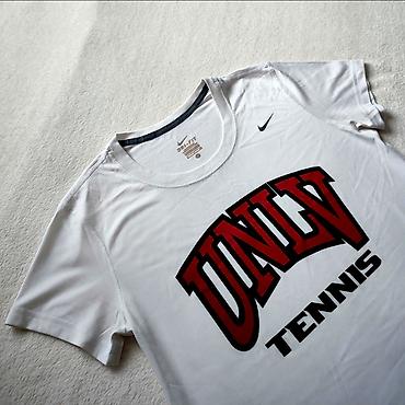 house majice zenske: Nike Dri-FIT ženska sportska majica – UNLV Tennis - Boja: bela sa — 3