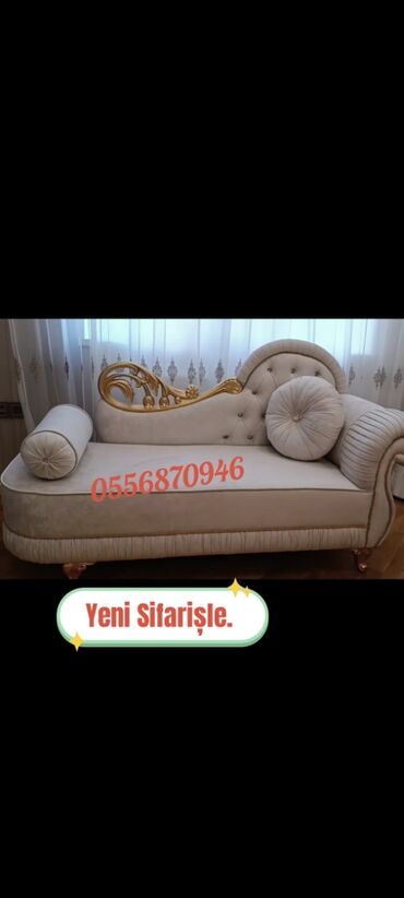Sifarişlə salon divanları: Mini-divan, 3 nəfərlik, Bazasız, Taxta, Azərbaycan, Kredit yoxdur — 13