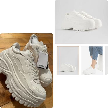 Кроссовки и спортивная обувь: Размер: 38, цвет - Белый, Новый