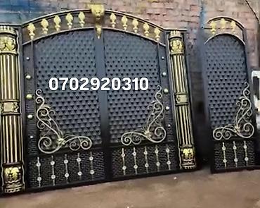 Распашные ворота: Металлические ворота и калитки под заказ - Изготовление распашных и — 18