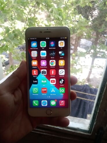 Apple iPhone: IPhone 6s plus tecılı 75azn satıram 16gb islekdir üzündə balaca çat
