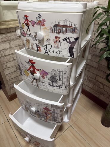 Комоды для одежды: Комоды Пластиковые комоды Выдвижные ящики Для дома Для офиса Для — 14